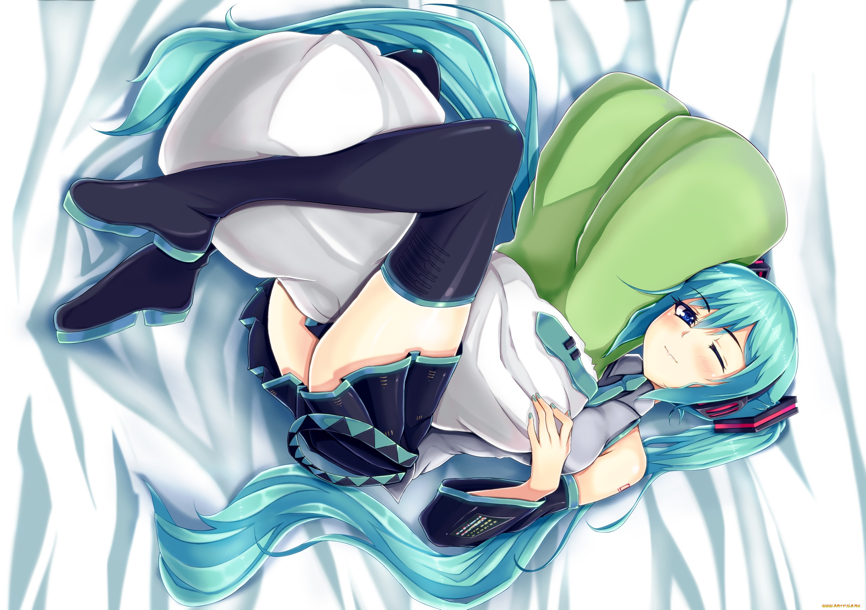 , vocaloid, , hatsune, miku, nekur, , , , , , 